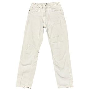 Agolde Nico White High Rise Button Fly Jeans A093-1085 Size 27